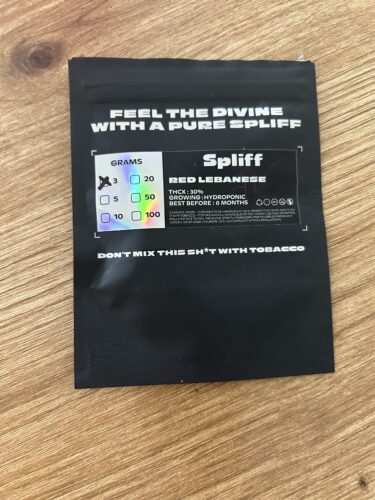 Click to view full screen Libanais Rouge - 30% THCX photo review