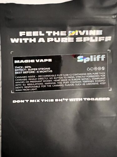 Click to view full screen Magic Vape Amnesia - 90% THCX photo review