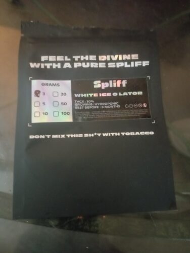 Click to view full screen White Ice O Lator - 30% THCX photo review